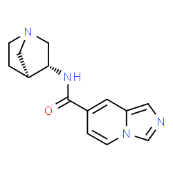 Imidazo[1,5-a]pyridine-7-carboxamide, N-(1R,3R,4S)-1-azabicyclo[2.2.1]hept- structure