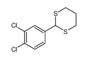 2-(3,4-dichlorophenyl)-1,3-dithiane结构式