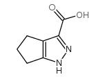 1,4,5,6-Tetrahydrocyclopenta[c]pyrazole-3-carboxylic acid Structure
