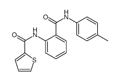 N-[2-[(4-methylphenyl)carbamoyl]phenyl]thiophene-2-carboxamide Structure