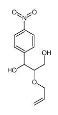 1-(4-nitrophenyl)-2-prop-2-enoxypropane-1,3-diol结构式