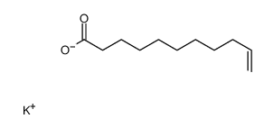 POTASSIUM UNDECYLENATE structure