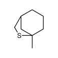 5-methyl-6-thiabicyclo[3.2.1]octane Structure