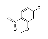 4-Chloro-2-methoxy-1-nitrobenzene Structure