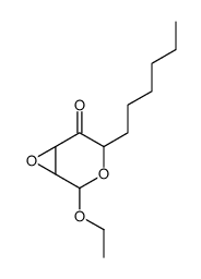 2-ethoxy-4-hexyl-3,7-dioxabicyclo[4.1.0]heptan-5-one Structure