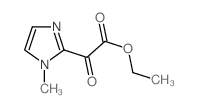 2-(1-甲基-1h-咪唑-2-基)-2-氧代乙酸乙酯结构式