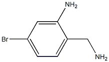 2-(氨基甲基)-5-溴苯胺结构式