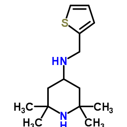 2,2,6,6-Tetramethyl-N-(2-thienylmethyl)-4-piperidinamine Structure