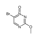 6-bromo-3-methoxy-[1,2,4]triazine 1-oxide结构式