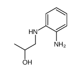 1-(2-aminoanilino)propan-2-ol结构式