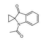 1'-acetylspiro[cyclopropane-1,2'-indole]-3'-one Structure