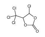 4-chloro-5-(trichloromethyl)-1,3-dioxolan-2-one结构式