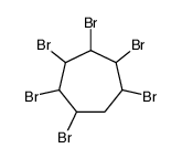1,2,3,4,5,6-hexabromocycloheptane结构式