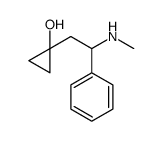 1-[2-(methylamino)-2-phenylethyl]cyclopropan-1-ol结构式