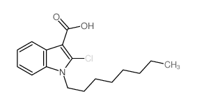 2-chloro-1-octyl-indole-3-carboxylic acid picture