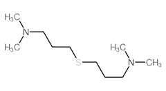 3-(3-dimethylaminopropylsulfanyl)-N,N-dimethyl-propan-1-amine Structure
