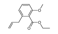 ethyl 2-allyl-6-methoxybenzoate Structure