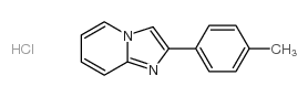 2-(p-Tolyl)imidazo(1,2-a)pyridineHCl结构式