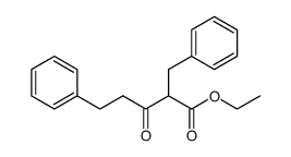 dl-Aethyl 2-benzyl-3-oxo-5-phenylpentanoat Structure