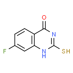 7-Fluoro-2-mercaptoquinazolin-4(3H)-one structure