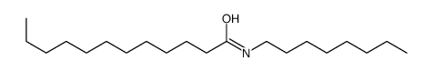 N-octyldodecanamide Structure