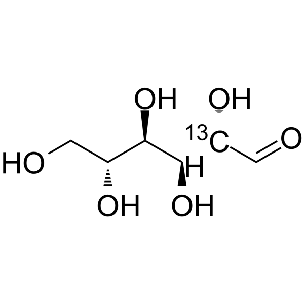 D-Mannose-13C-1 Structure