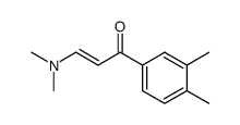 3',4'-dimethyl-3-dimethylaminoacrylophenone Structure