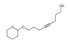 8-[(2-Oxacyclohexyl)oxy]oct-4-yn-1-ol Structure
