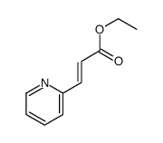 3-(吡啶-2-基)丙烯酸乙酯结构式