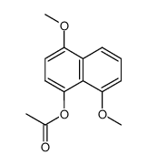 1-acetoxy-4,8-dimethoxy-naphthalene结构式