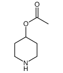 piperidin-4-yl acetate结构式