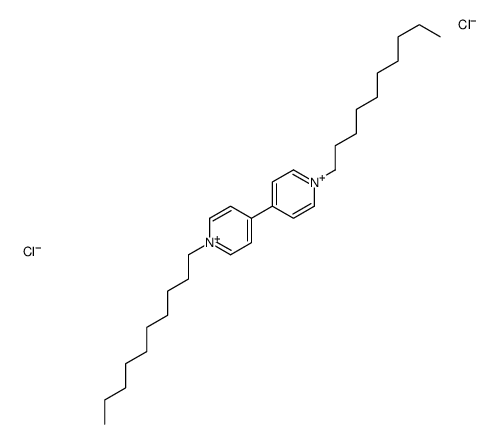 1-decyl-4-(1-decylpyridin-1-ium-4-yl)pyridin-1-ium,dichloride结构式
