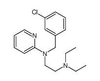 N-(m-Chlorobenzyl)-N-(2-dimethylaminoethyl)-2-pyridinamine Structure