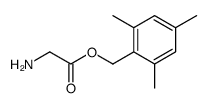 glycine 2,4,6-trimethylbenzyl ester结构式