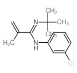 N-(3-chlorophenyl)-2-methyl-N-tert-butyl-prop-2-enimidamide picture