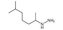 6-methylheptan-2-ylhydrazine Structure