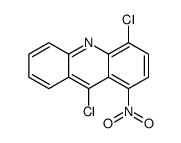 4,9-dichloro-1-nitroacridine Structure