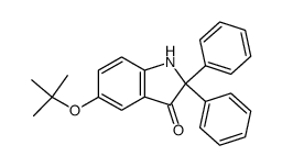 5-(tert-butoxy)-2,2-diphenylindolin-3-one Structure