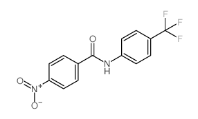 4-Nitro-N-[4-(trifluoromethyl)phenyl]benzamide Structure