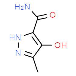 1H-Pyrazole-3-carboxamide,4-hydroxy-5-methyl-(9CI)结构式