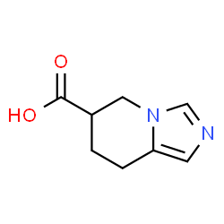 Imidazo[1,5-a]pyridine-6-carboxylic acid, 5,6,7,8-tetrahydro- (9CI)结构式