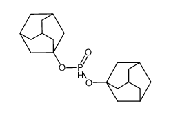 di-1-adamantyl hydrogen phosphite Structure