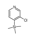 chloro-3-trimethylsilyl-4-pyridine Structure