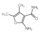 3-Furancarboxamide,2-amino-4,5-dimethyl- structure