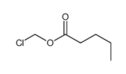 chloromethyl pentanoate Structure