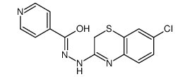N'-(7-chloro-2H-1,4-benzothiazin-3-yl)pyridine-4-carbohydrazide Structure