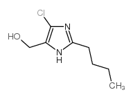 (2-Butyl-5-chloro-1H-imidazol-4-yl)methanol Structure