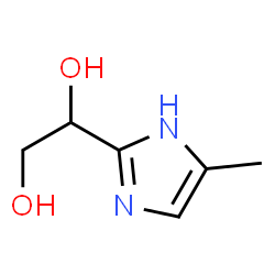 1,2-Ethanediol,1-(4-methyl-1H-imidazol-2-yl)- (9CI) structure