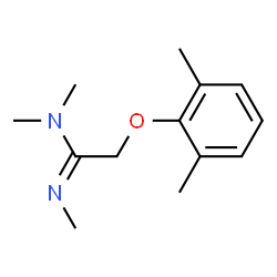 Acetamidine, N,N,N-trimethyl-2-(2,6-xylyloxy)- (8CI)结构式