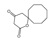 1-oxaspiro[5.7]tridecane-2,4-dione Structure